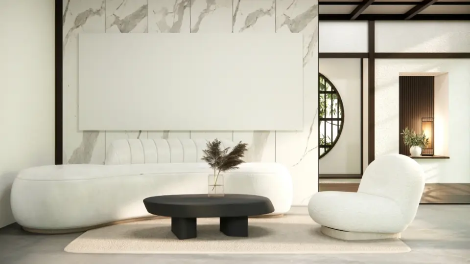 Decoração minimalista com elegância — transformando seu espaço em um oásis de sofisticação