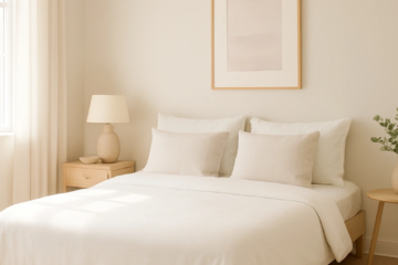 Transforme seu quarto com cores claras: dicas práticas para um espaço aconchegante e sofisticado