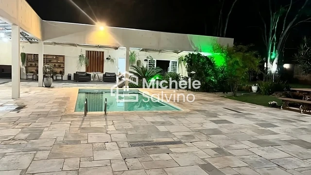 Chácara Canto dos Pássaros com 6 suítes e lazer completo no Recreio Internacional — foto 2
